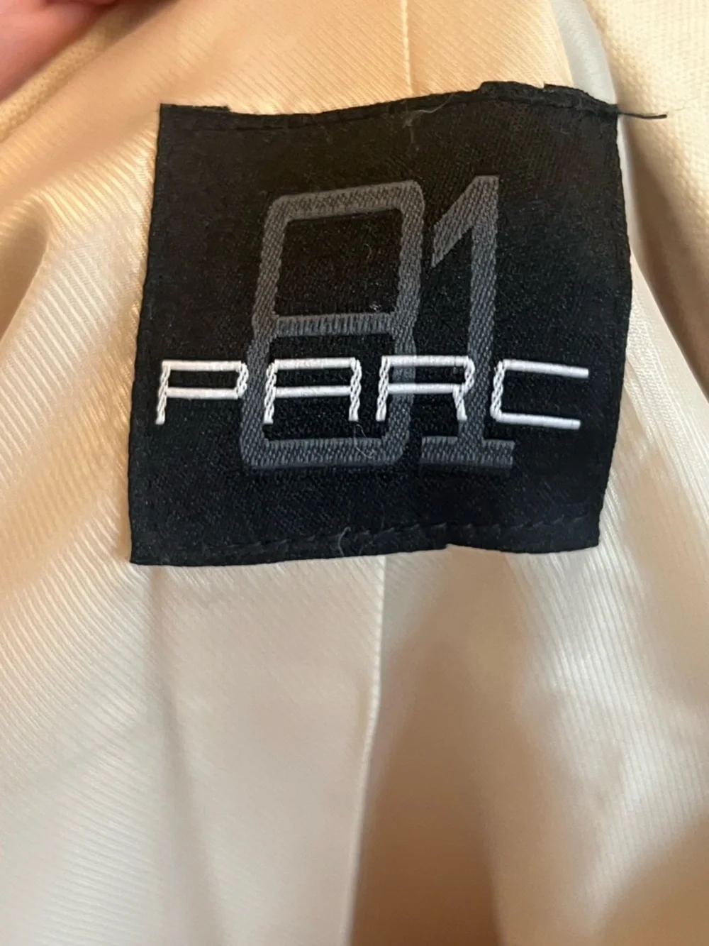 Parc81 Men's Light Tan Safari Jacket- Size XL